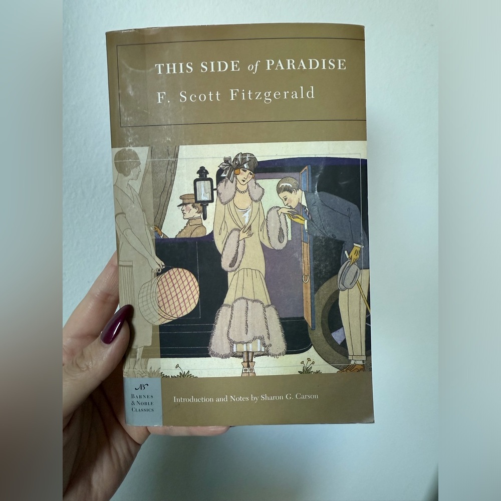 THE SIDE OF PARADISE - F. SCOTT FITZGERALD